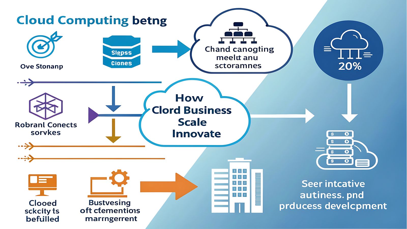 A cloud architecture diagram showing API Gateway connected to Lambda functions and a database